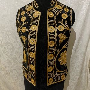 Vintage Pakistan Mirrored Waist Coat